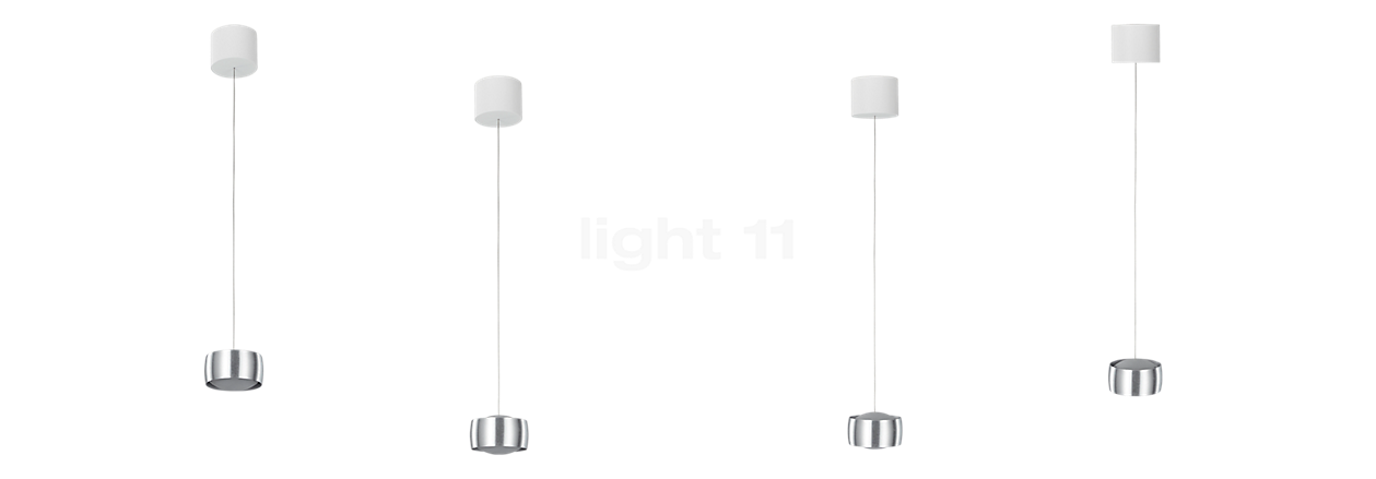 Oligo Grace Pendant Light LED 1 lamp - invisibly height adjustable brown