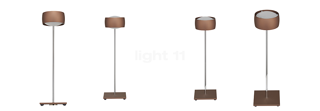 Oligo Grace Table Lamp LED copper calendered