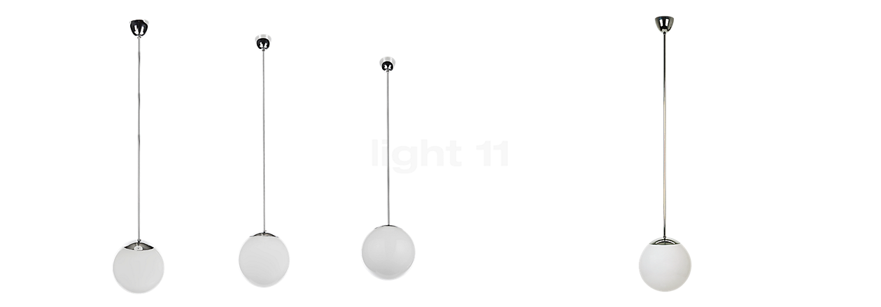 Tecnolumen HL 99 Pendant light chrome - ø30 cm