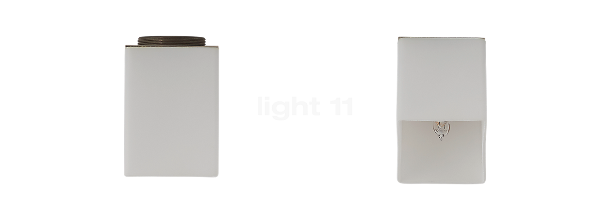 Top Light Quadro Deckenleuchte ohne baldachin - 8 cm - G9