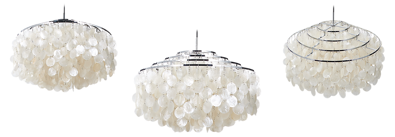 Verpan Fun 10DM Pendant Light chrome