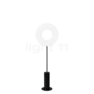 10 HEURES 10 Iris Lampada da terra LED nero - marmo - ø50 cm