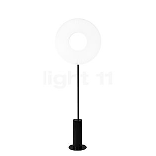 10 HEURES 10 Iris Lampadaire LED noir - marbre - ø60 cm