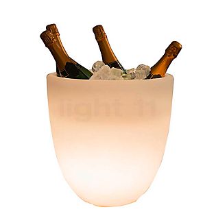 8 seasons design Shining Curvy Cooler Lampe de table incl. ampoule