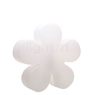 8 seasons design Shining Flower Lampada da tavolo bianco - ø40 cm - incl. lampadina