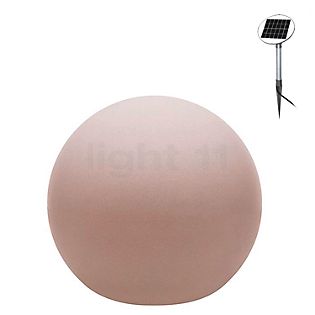 8 seasons design Shining Globe Bodemlamp zand - ø60 cm - incl. lichtbron - incl. zonnepaneel