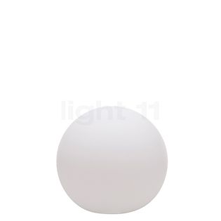 8 seasons design Shining Globe Lampe au sol blanc - ø40 cm - incl. ampoule