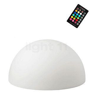 8 seasons design Shining Sunrise Floor Light white - ø60 cm - incl. RGB lamp