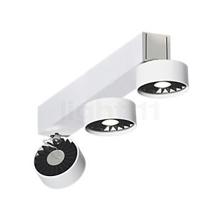 Absolut Lighting Basica Plafond-/Wandlamp 3-lichts LED wit