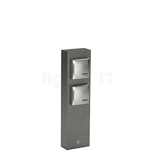 Albert Leuchten 624400 Power Outlet Pillar anthracite/silver, Plug for Germany - 624400