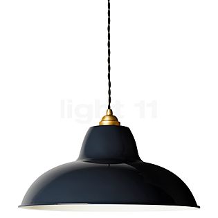 Anglepoise Original 1227 Brass Midi Wide Hanglamp blauw