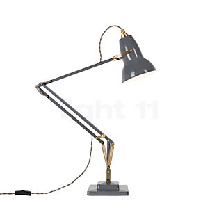 Anglepoise Original 1227 Brass Skrivebordslampe grå