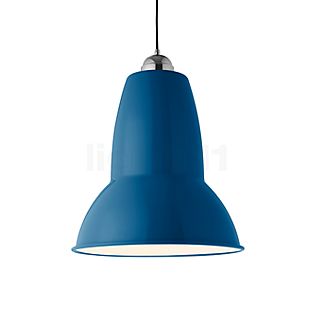 Anglepoise Original 1227 Giant Hanglamp glanzend blauw/kabel zwart
