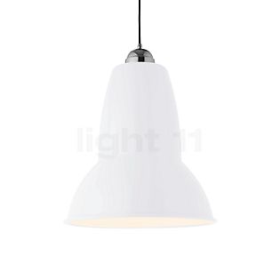Anglepoise Original 1227 Giant, lámpara de suspensión brillo blanco alpino/cable gris