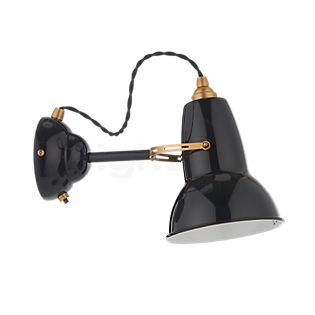 Anglepoise Original 1227 Messing Wandleuchte schwarz