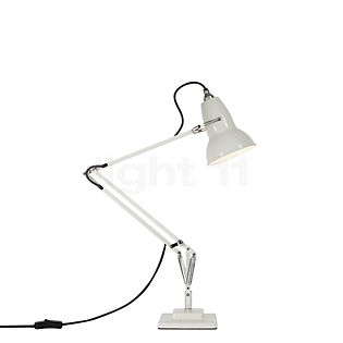 Anglepoise Original 1227, lámpara de escritorio lino blanco/cable gris