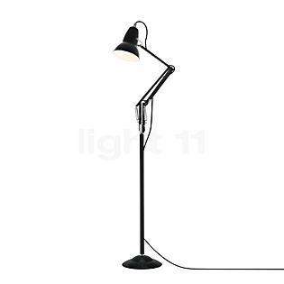 Anglepoise Original 1227, lámpara de pie negro/cable negro