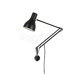Anglepoise Type 75 Desk Lamp with Wall Bracket black