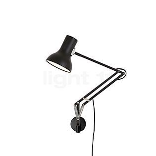 Anglepoise Type 75 Mini Lampe de bureau avec fixation murale noir