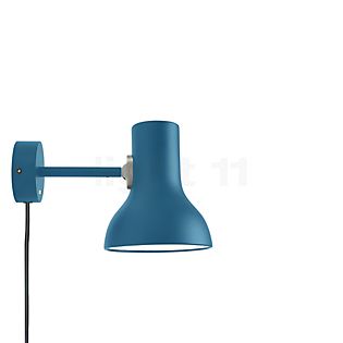 Anglepoise Type 75 Mini Margaret Howell Wall Light Saxon Blue - with plug