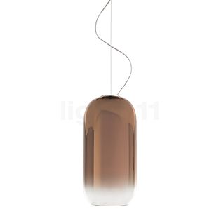 Artemide Gople Sospensione bronce/cuerpo plateado - mini