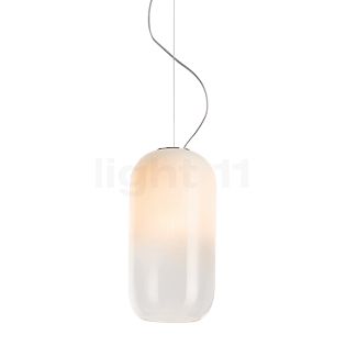 Artemide Gople Sospensione white/body silver - mini