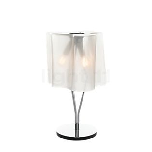 Artemide Logico, lámpara de sobremesa blanco - marco cromo - Mini