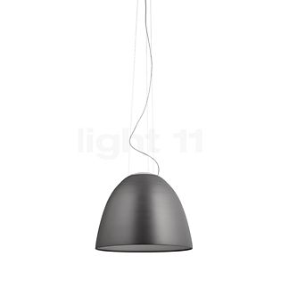 Artemide Nur, lámpara de suspensión LED gris antracita - Mini
