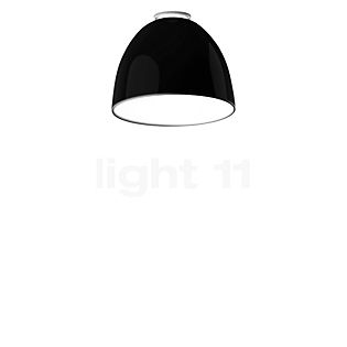 Artemide Nur, lámpara de techo LED negro brillo - Mini