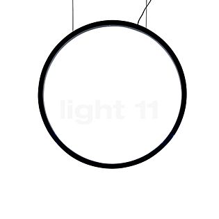 Artemide O, lámpara de suspensión LED negro