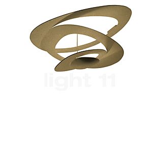 Artemide Pirce Soffitto LED guld - 3.000 K - ø97 cm - 1-10 V