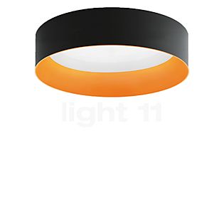 Artemide Tagora Plafonnier LED noir/orange - ø97 cm