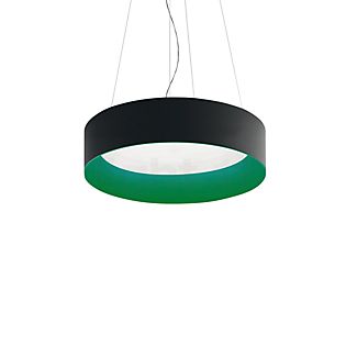 Artemide Tagora Suspension LED noir/vert - ø97 cm
