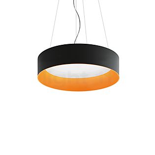 Artemide Tagora Up & Downlight Hanglamp LED zwart/oranje - ø97 cm