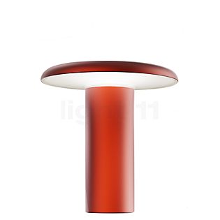 Artemide Takku Lampe rechargeable LED rouge