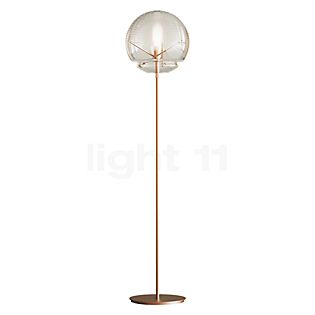 Artemide Vitruvio Floor Lamp transparent, body brass