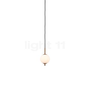 Audrey Hanglamp LED messing/opaalglas - 1-licht