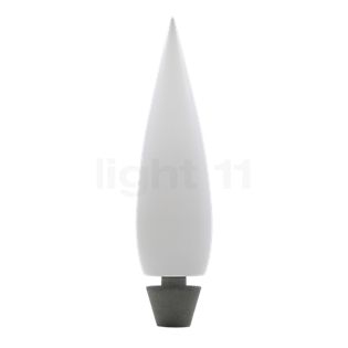 B.lux Kanpazar 150 LED portabile bianco opale con piede beton , articolo di fine serie