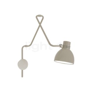 B.lux System L, lámpara de pared con conexión directa beige