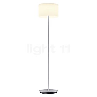 Bankamp Grand Lampadaire LED aluminium anodisé/verre opale