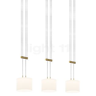Bankamp Grazia Pendant Light LED 3 lamps brass matt , Warehouse sale, as new, original packaging