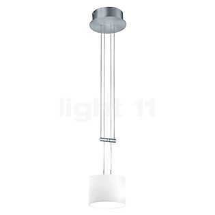 Bankamp Grazia, lámpara de suspensión LED níquel mate, ø16 cm
