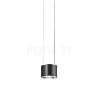 Bankamp Impulse, lámpara de suspensión LED antracita mate - con regulador de inclinación