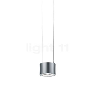 Bankamp Impulse, lámpara de suspensión LED níquel mate