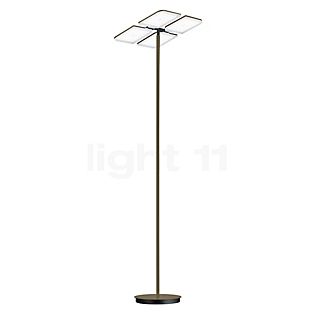 Bankamp Quadro Gulvlampe LED 4-flammer bronze mat