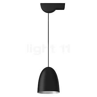 Bega 50953 - Studio Line Hanglamp LED aluminium/zwart, voor schuine plafonds - 50953.2K3+13243