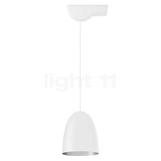 Bega 50959 - Studio Line Hanglamp LED aluminium/wit, voor schuine plafonds - 50959.2K3+13244