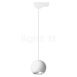 Bega 51011 - Studio Line Suspension LED aluminium/blanc, pour plafonds mansardés - 51011.2K3+13244