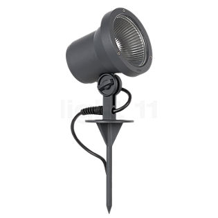 Bega 77326 - Projecteur LED avec piquet à enterrer graphite, 4.000 K - 77326K4