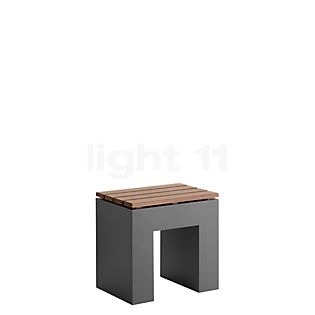 Bega 84237 - Bodemlamp hout/grafiet - 84237K3
